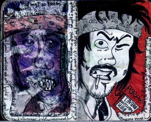 agenda dessiné : 12 et 11 juillet 2012