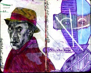 agenda dessiné : 12 et 11 novembre 2013