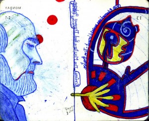 agenda dessiné : 14 et 13 janvier 2013