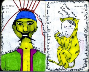 agenda dessiné : 15 et 14 avril 2012