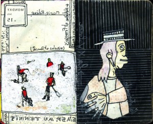 agenda dessiné : 15 et 14 juillet 2013