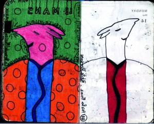 agenda dessiné : 15 et 14 mai 2012