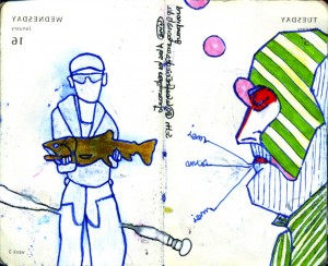 agenda dessiné : 16 et 15 janvier 2013