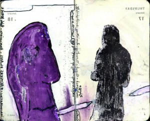 agenda dessiné : 18 et 17 janvier 2013