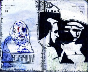 agenda dessiné : 18 et 17 octobre 2012