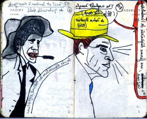 agenda dessiné : 20 et 19 janvier 2012