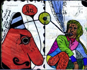 agenda dessiné : 3 et 2 mai 2012