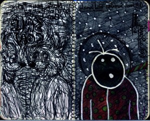 agenda dessiné : 21 et 20 février 2012