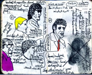 agenda dessiné : 22 et 21 janvier 2012