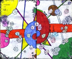 agenda dessiné : 22 et 21 juin 2012