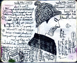 agenda dessiné : 24 et 23 janvier 2012