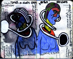 agenda dessiné : 24 et 23 mars 2012