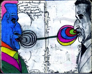 agenda dessiné : 25 et 24avril 2012