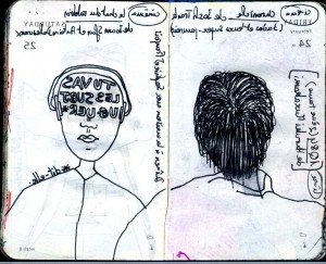 agenda dessiné : 25 et 24 février 2012