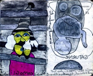 agenda dessiné : 28 et 27 juillet 2012