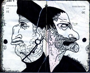 agenda dessiné : 31 et 30 mai 2012