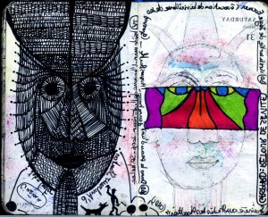 agenda dessiné : 1 avril et 31 mars 2012