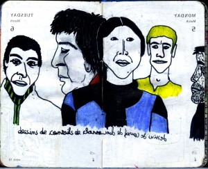 agenda dessiné : 6 et 5 mars 2012