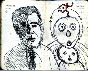 agenda dessiné : 10 et 9 janvier 2012