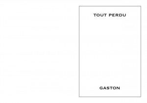 tout perdu - une aventure de lapin