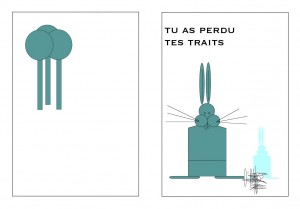 les traits - une aventure de lapin
