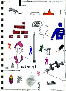 carnet de voyage : à londres