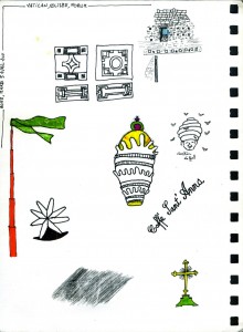 carnet de voyage : à rome