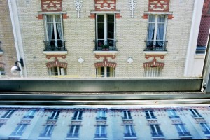 reflets à la fenêtre