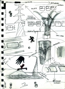 carnet de voyage : de paris à amsterdam