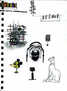 carnet de voyage : chez christian à pont aven