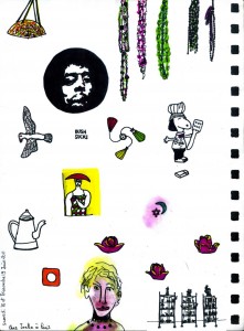 carnet de voyage : chez joelle à paris