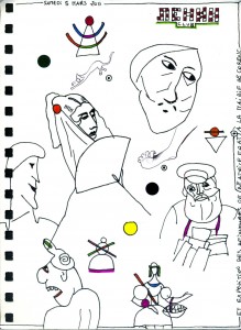 carnet de voyage : au musée à grenoble