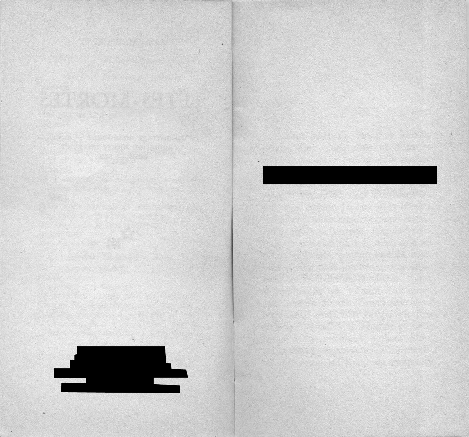 rature de samuel beckett - rature au noir