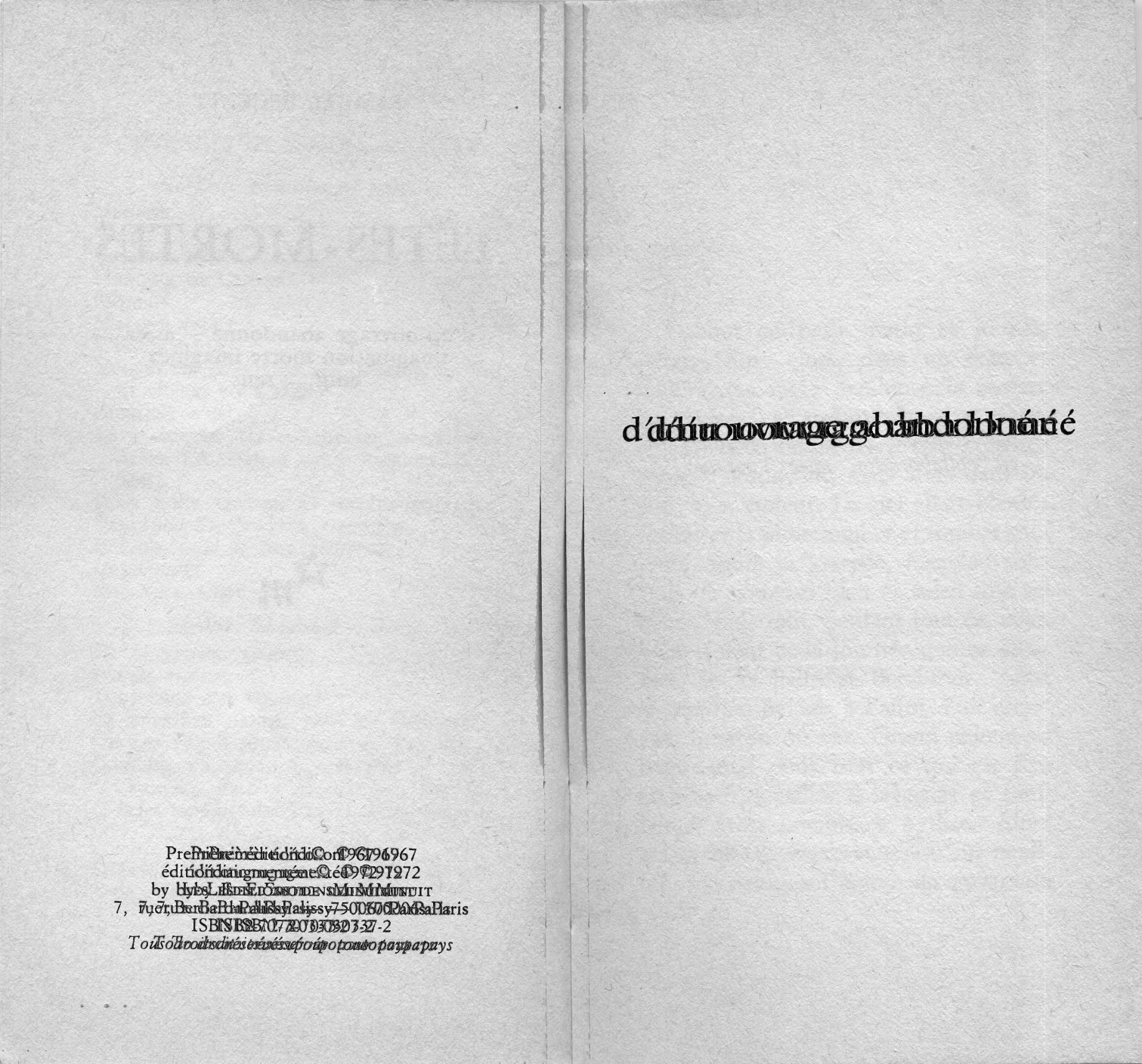 rature de samuel beckett - superpositions