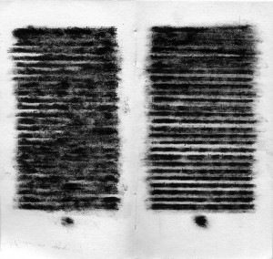 rature de samuel beckett - rature au trait