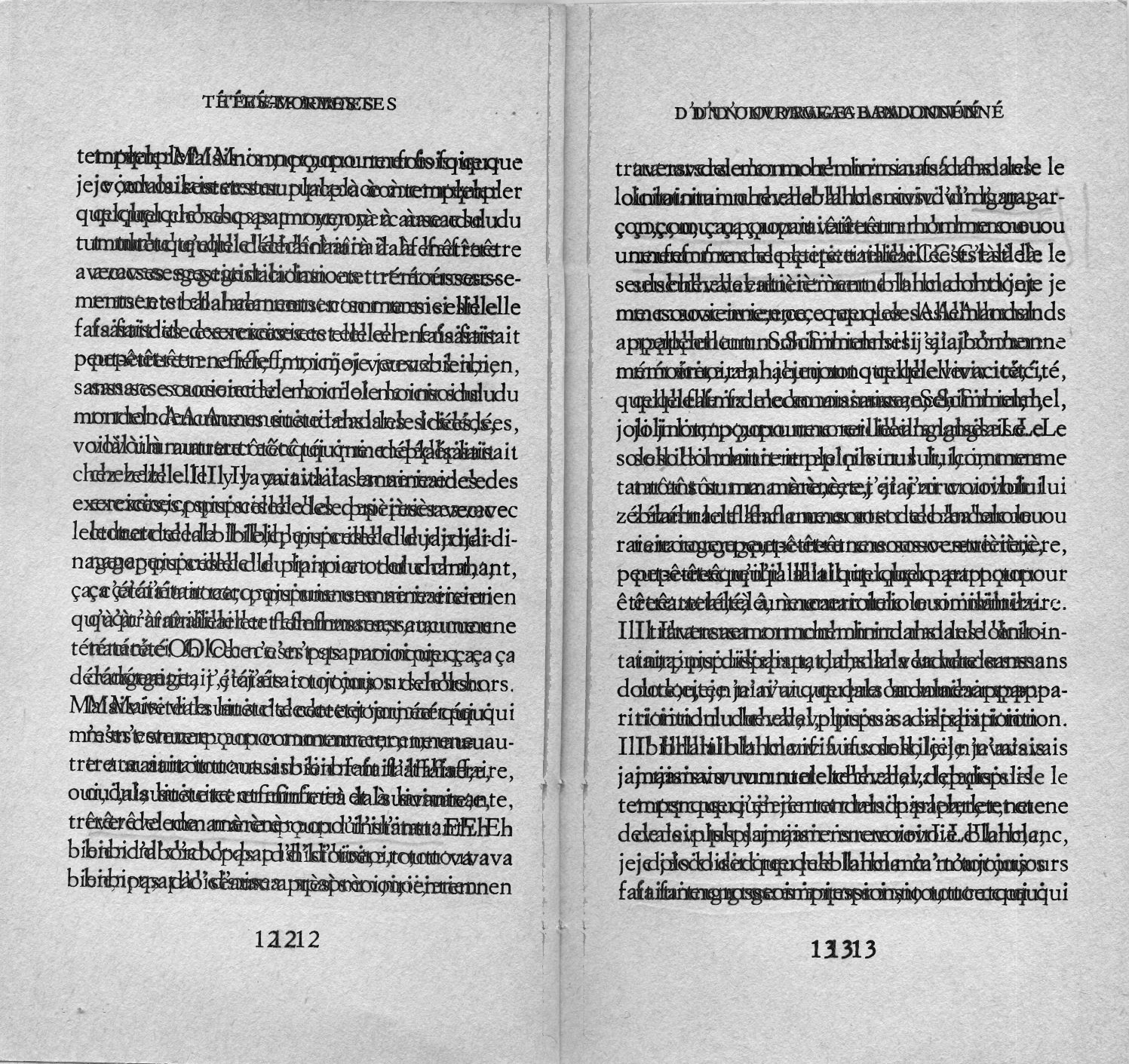 rature de samuel beckett - superpositions