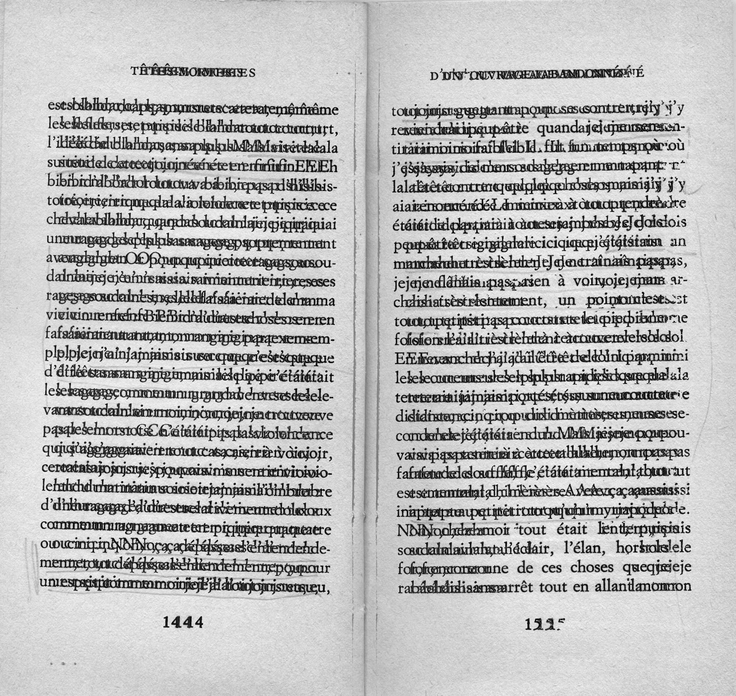 rature de samuel beckett - superpositions