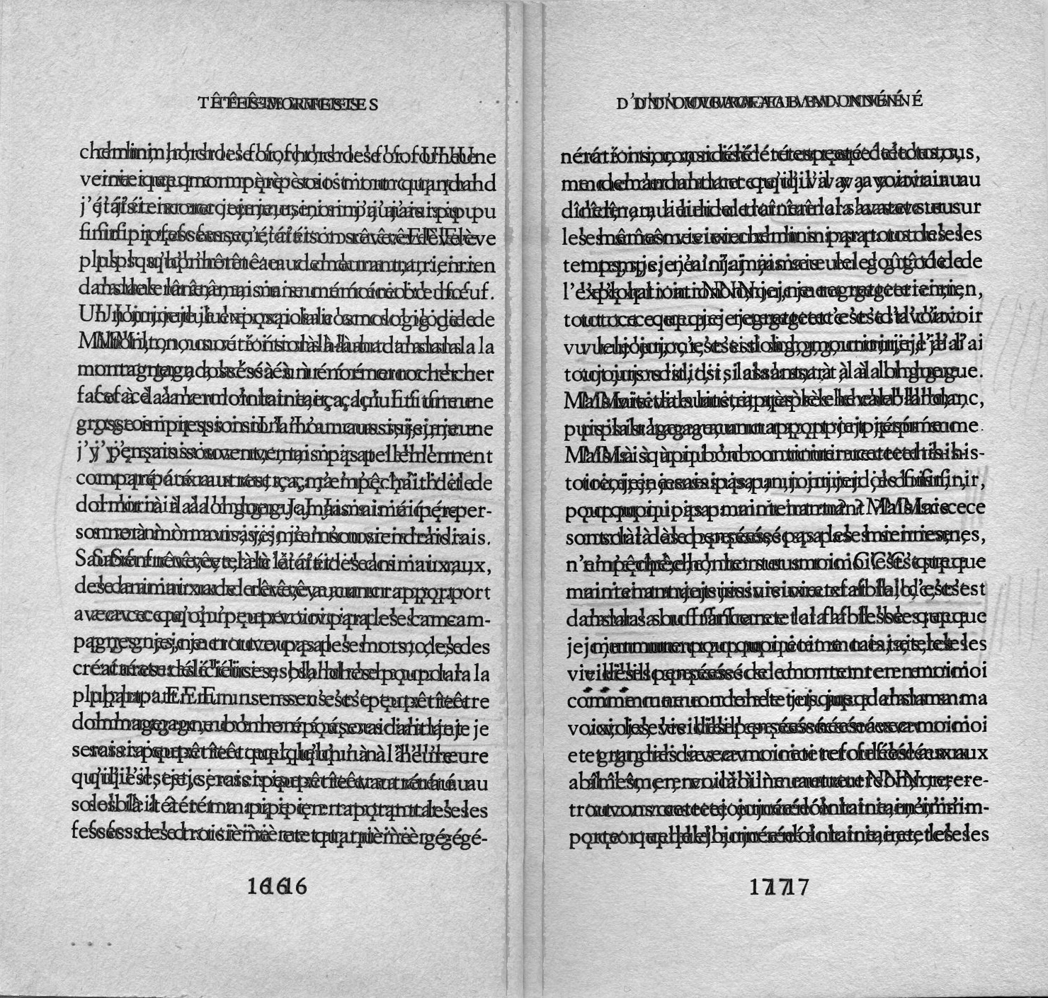 rature de samuel beckett - superpositions