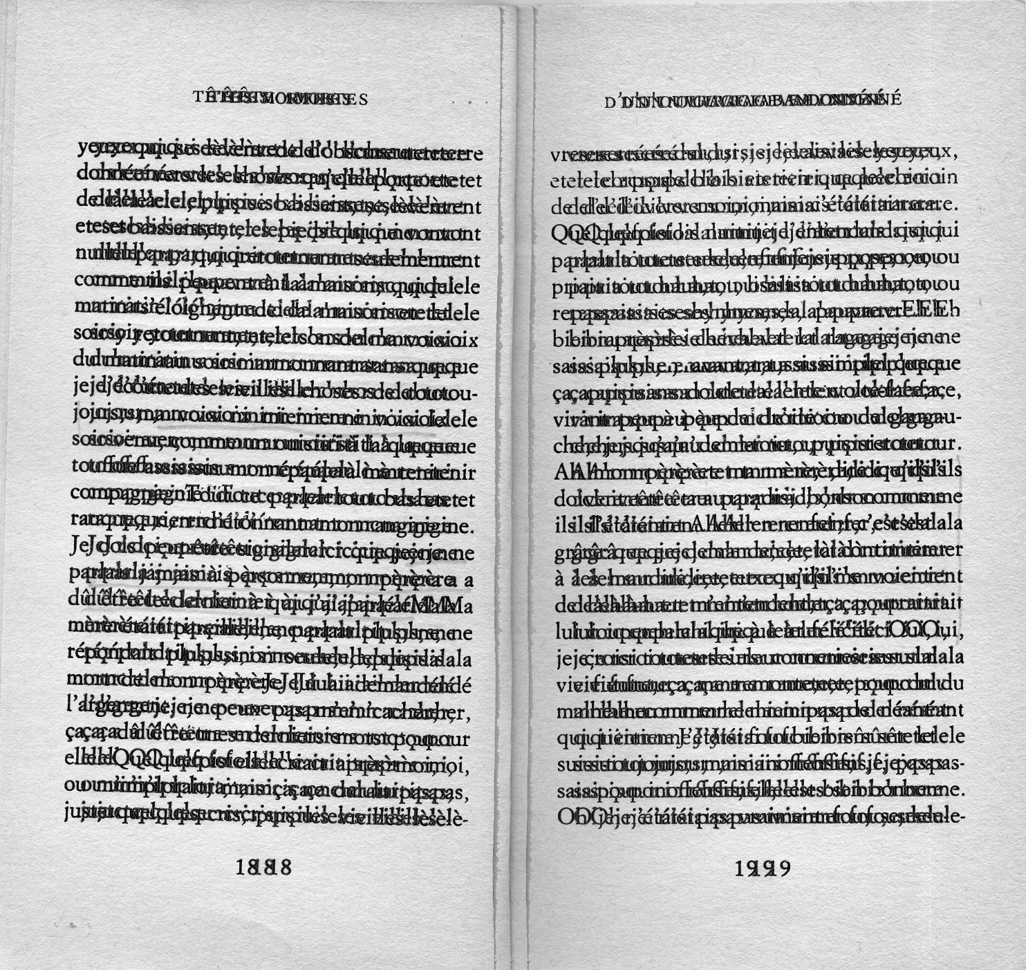 rature de samuel beckett - superpositions