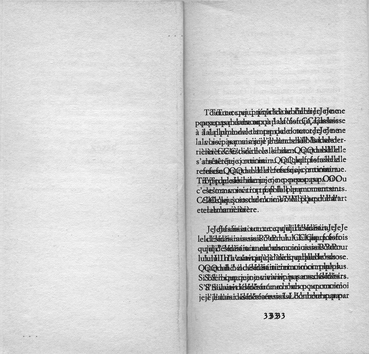 rature de samuel beckett - superpositions