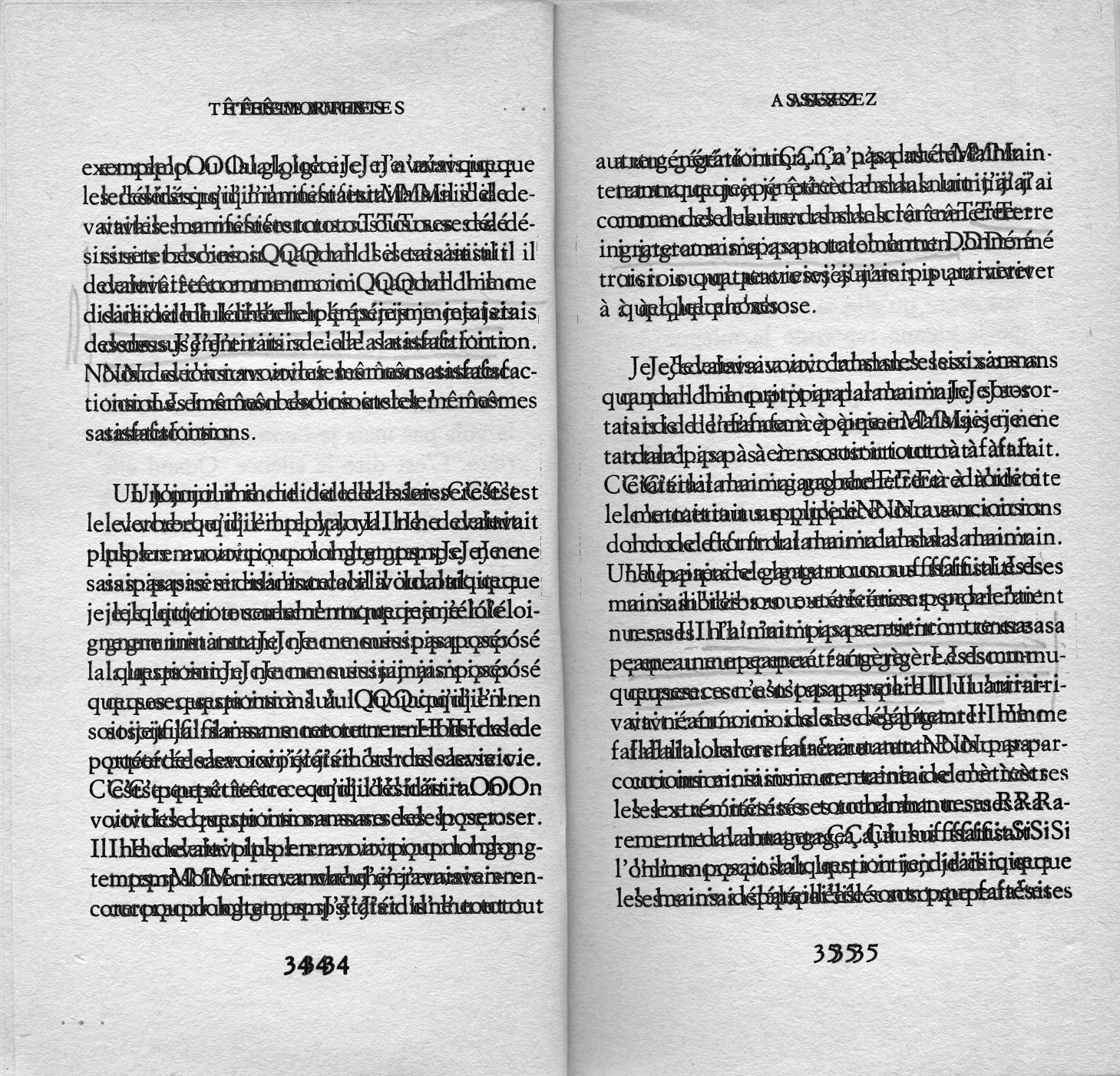 rature de samuel beckett - superpositions