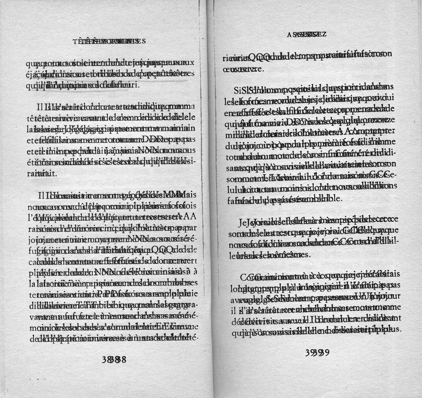 rature de samuel beckett - superpositions