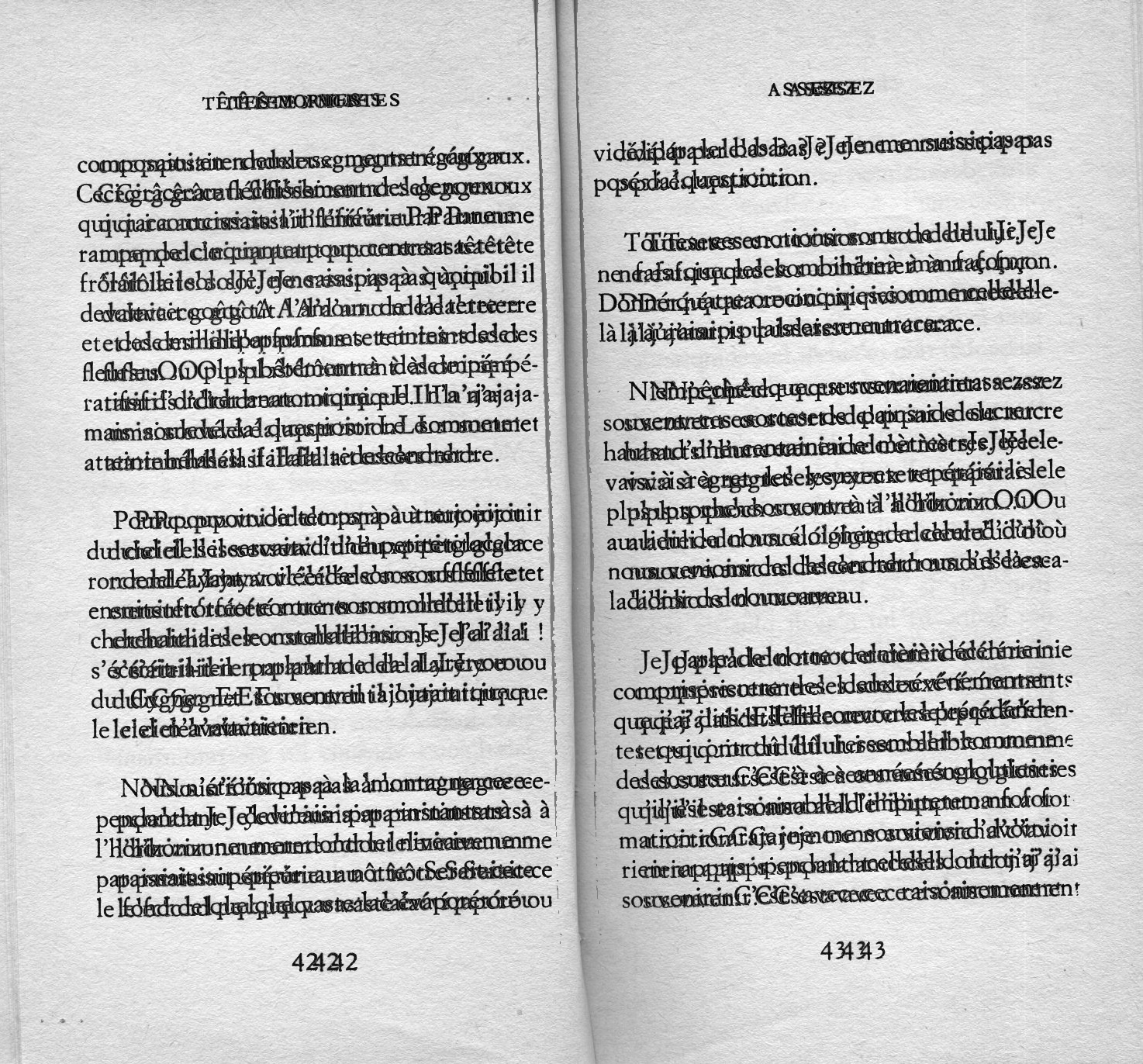 rature de samuel beckett - superpositions