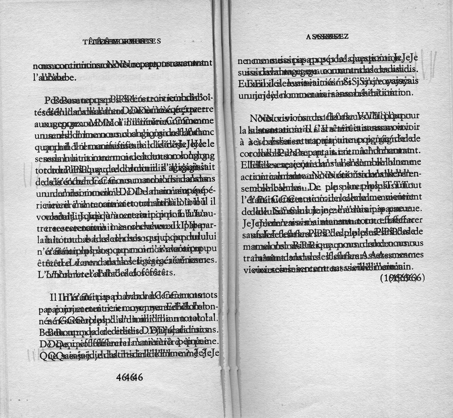 rature de samuel beckett - superpositions