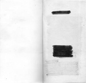 rature de samuel beckett - rature au trait