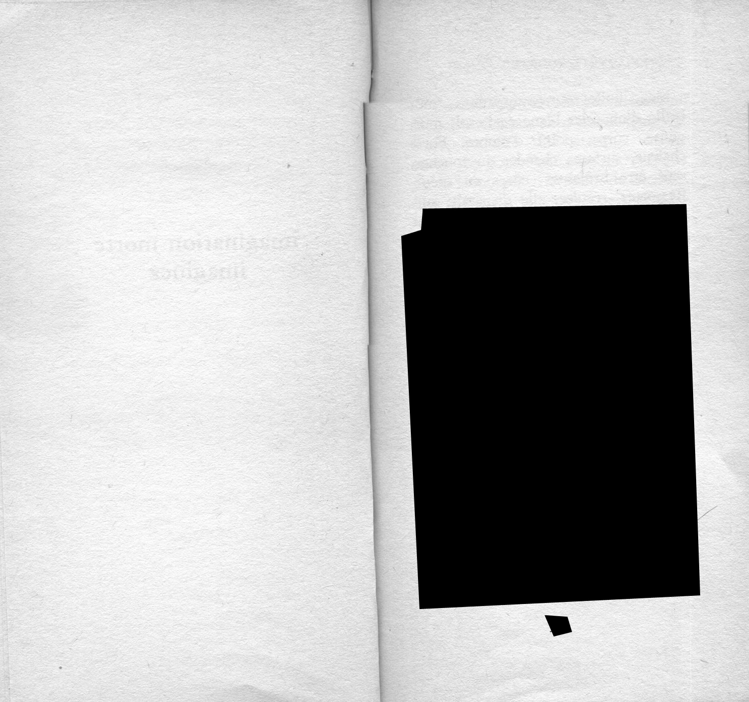 rature de samuel beckett - rature au noir