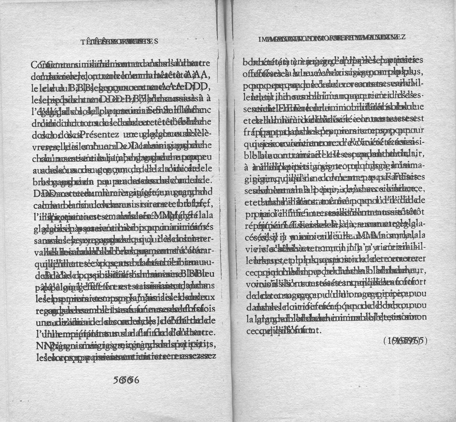 rature de samuel beckett - superpositions