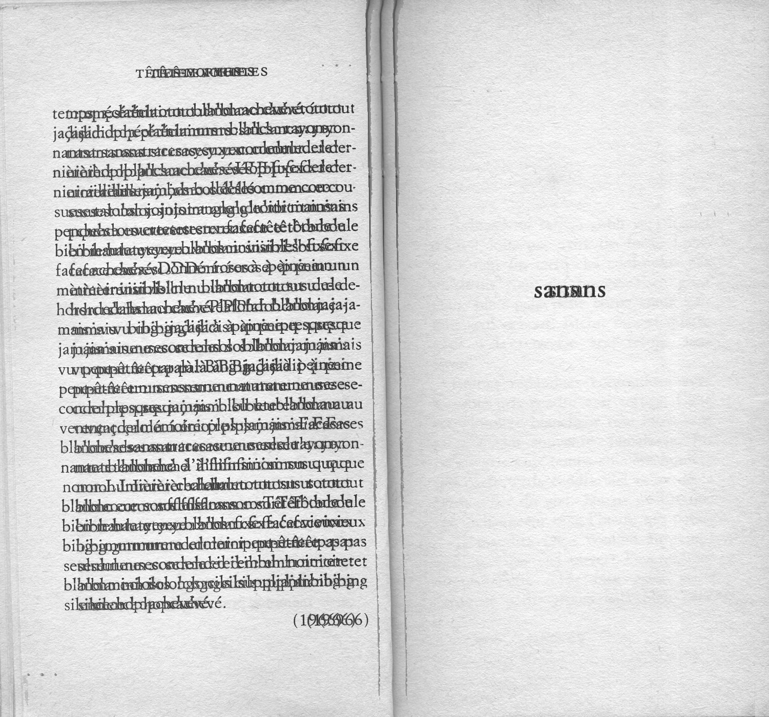 rature de samuel beckett - superpositions