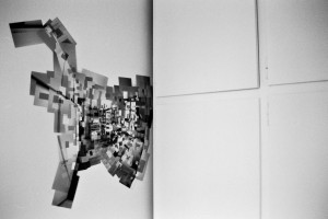 montage photographique in situ - appartement rue vulpian à paris - la chambre