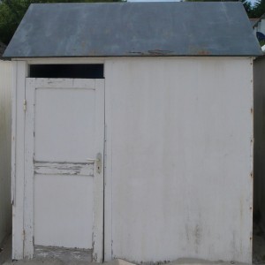 série photographique : cabane de plage au carré à port-manech